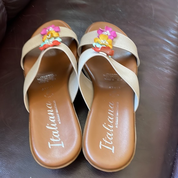 Italiana, Italian Shoemakers Sandals, 9.5-10 - Picture 2 of 7